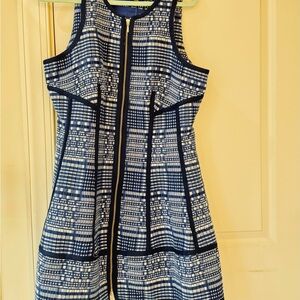 New Anthropologie Stylish Blue and White Kids Dress